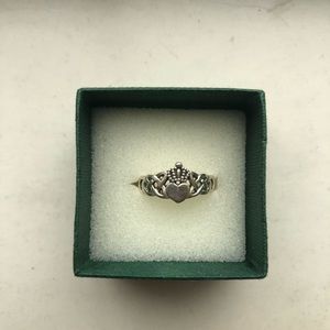 Irish claddagh ring